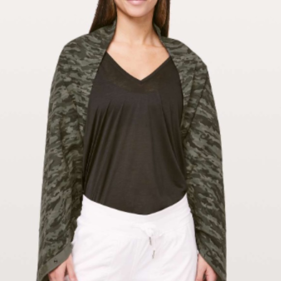 Lululemon | Vinyasa Scarf *Cotton - Evergreen Camo - Picture 4 of 5